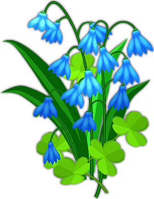 300x388 Flower Clipart