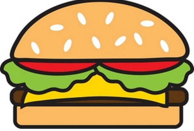 800x542 Hamburger Clipart Animated
