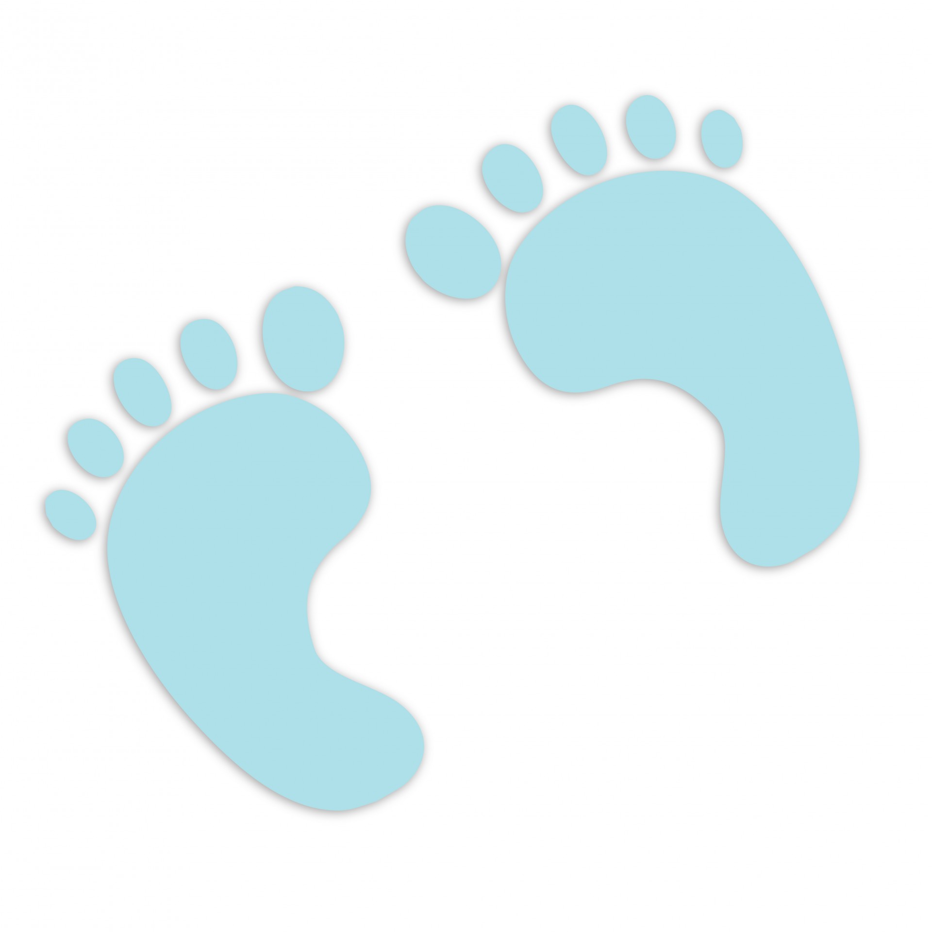 1920x1920 Free Clipart Baby Footprints