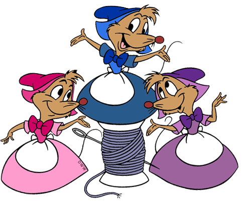 500x417 Cinderella's Friends Clip Art 3 Disney Clip Art Galore
