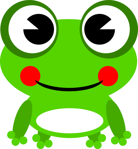 552x594 Frog 13 Clip Art