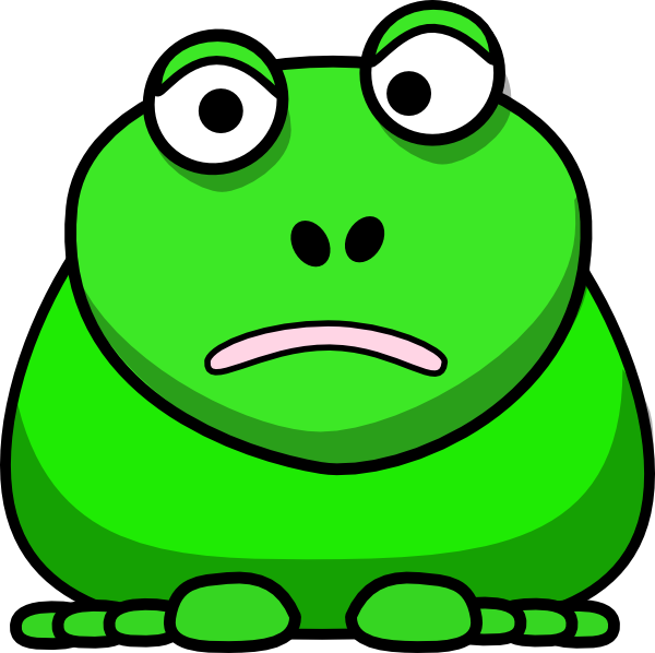 600x598 Cartoon Frog Clip Art