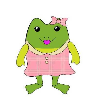 400x400 Frog Cartoon Images Girl 10 Free Adorable Animated Frogs