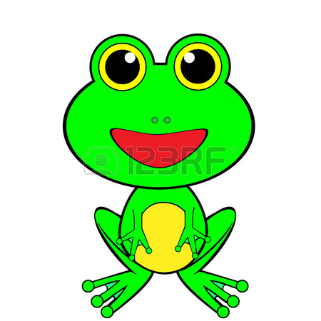 450x450 A Cute Looking Frog Royalty Free Cliparts, Vectors, And Stock