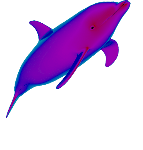 500x524 Cool Animated Dolphins Clip Art Images