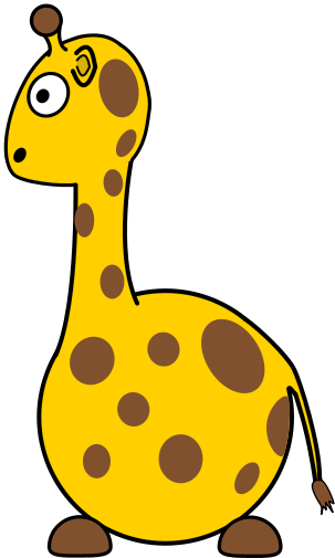 303x505 Free Giraffe Clipart, 1 Page Of Public Domain Clip Art
