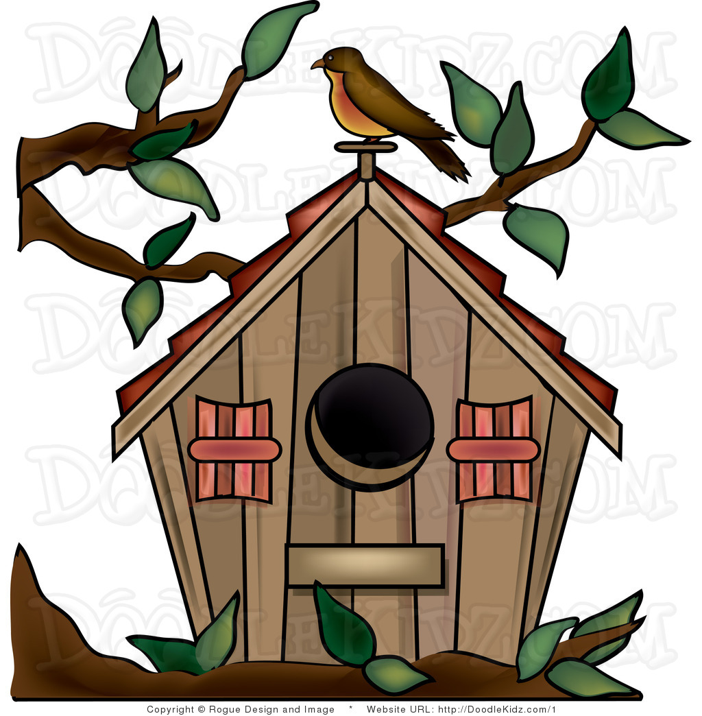 1024x1044 Free Bird House Clipart