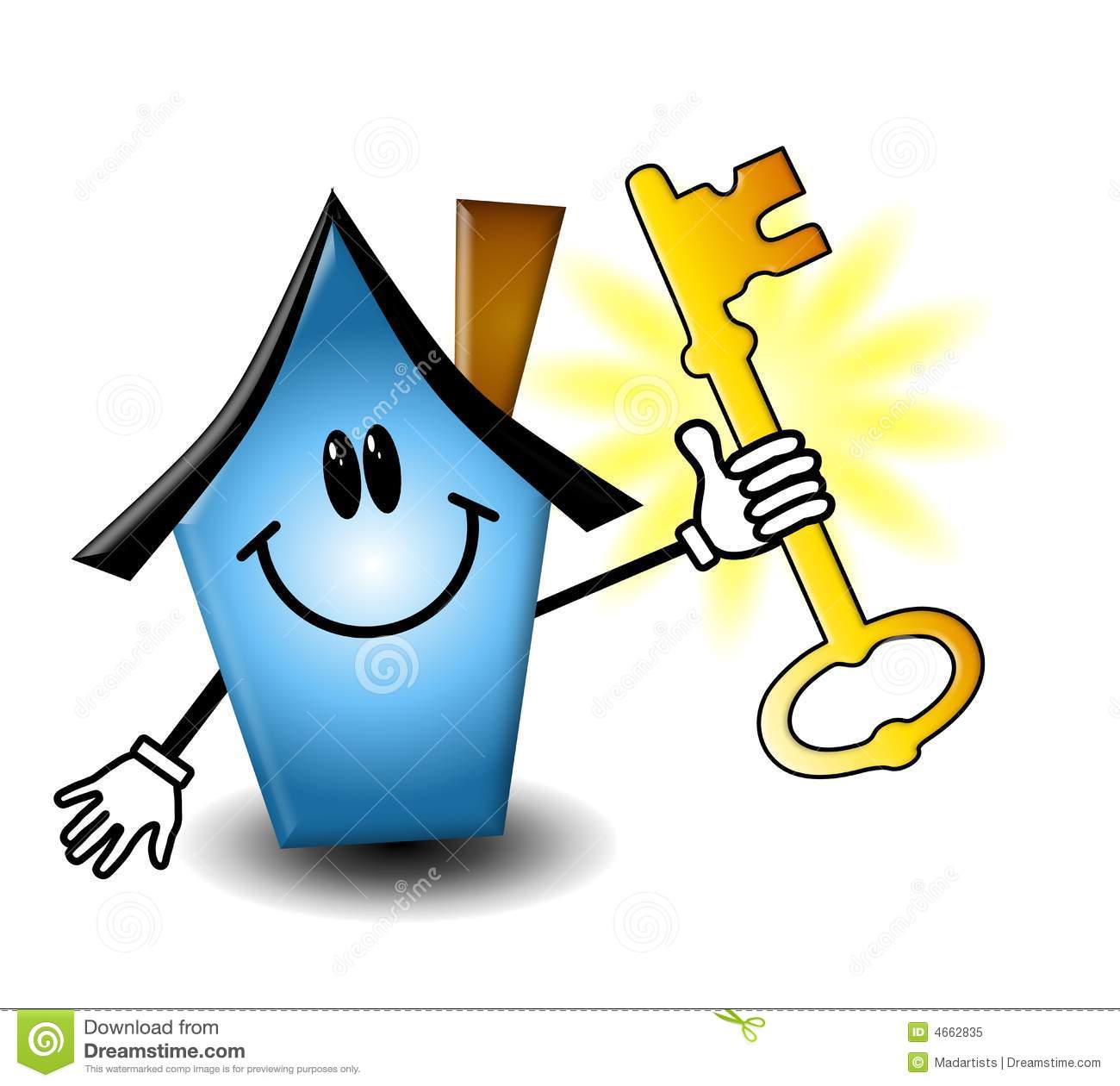 1300x1260 House Key Clipart