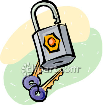343x350 Lock Clipart Animated