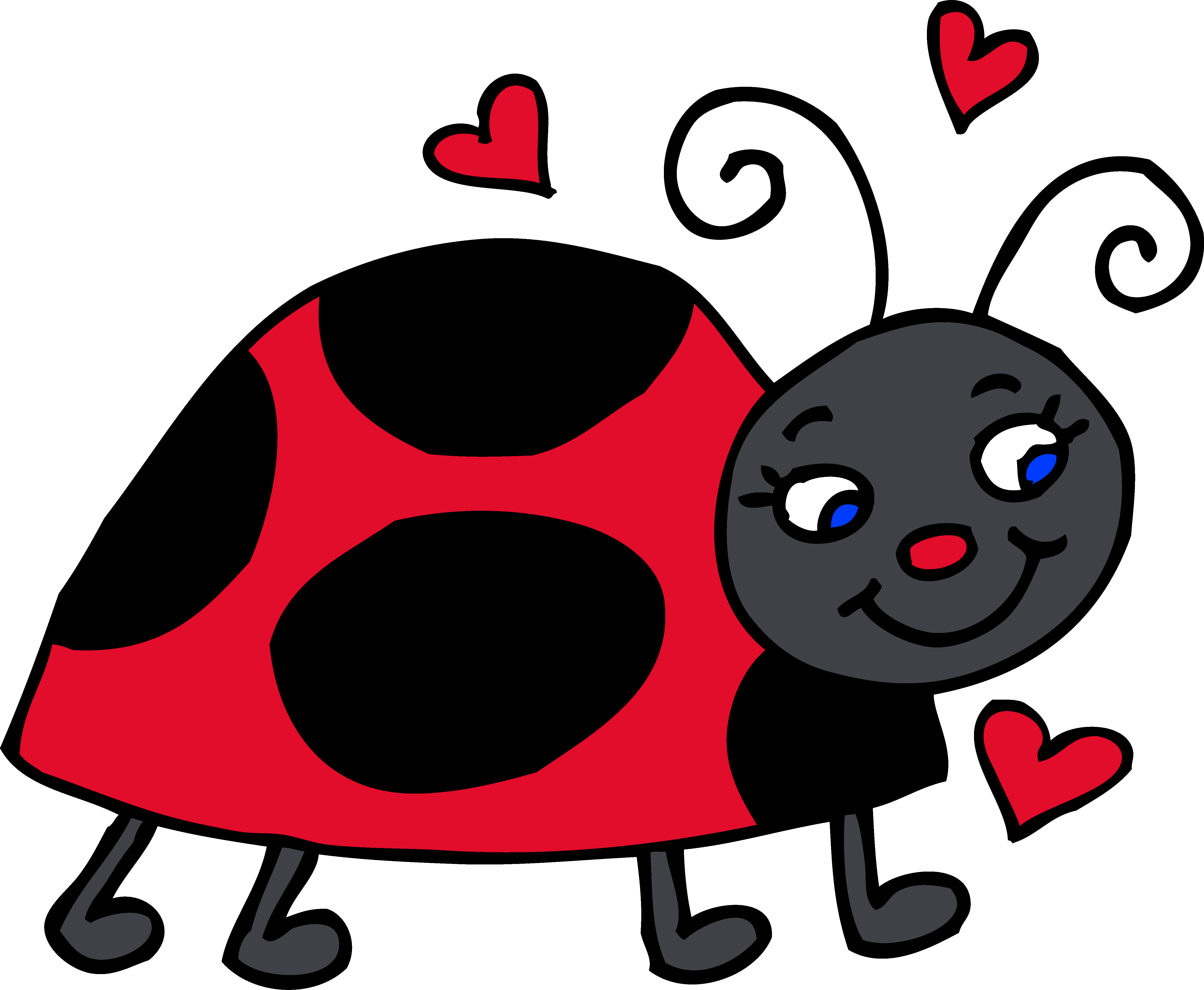5214x4289 Cute Clipart Ladybird
