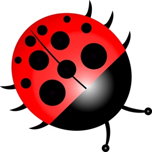 300x300 Ladybug Clipart Image