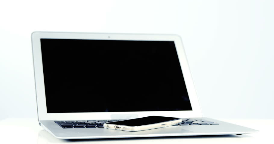 910x480 Animated Cartoon Lots Of Books And A Computer Screen On A Gray