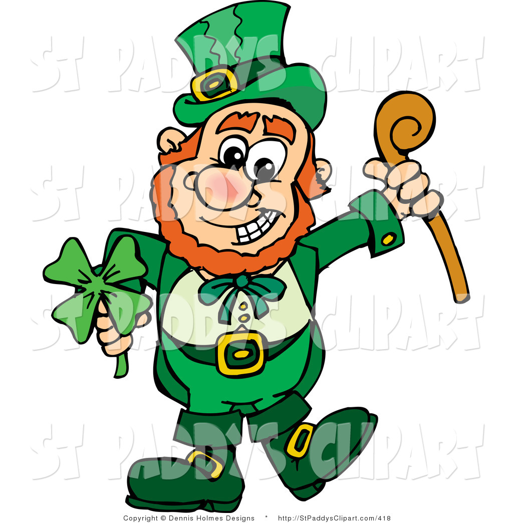 1024x1044 Clover Clipart Leprechaun