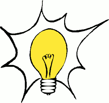 384x360 Cartoon Pictures Of Light Bulbs