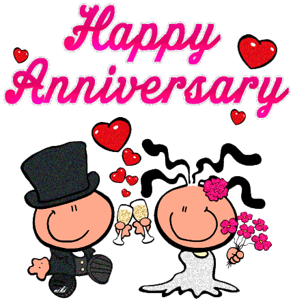 429x438 Animated Happy Anniversary Clip Art Clipart 4