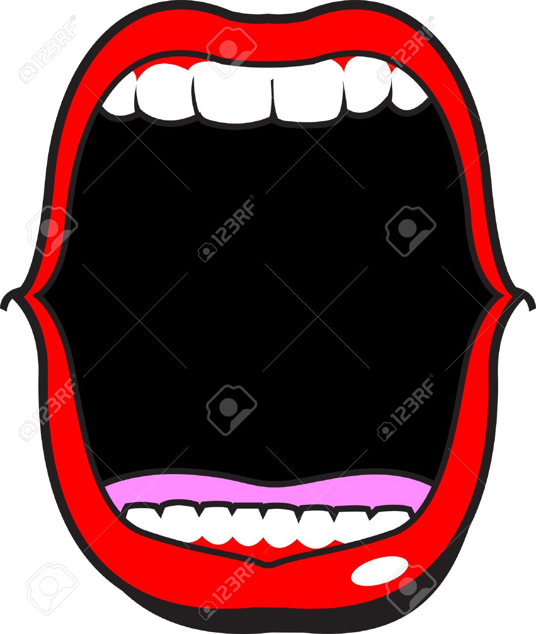 1099x1300 Fangs Clipart Mad Mouth