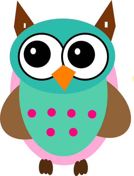 456x598 Owl Clipart Cartoon