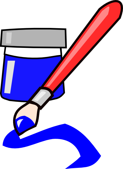 432x593 Paint Brush Clip Art