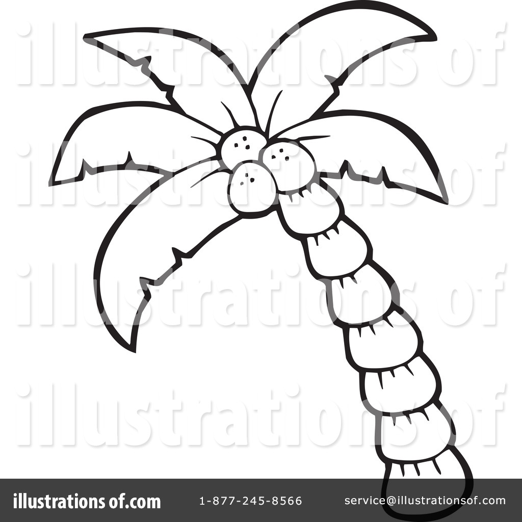 1024x1024 Palm Tree Clipart Cartoon
