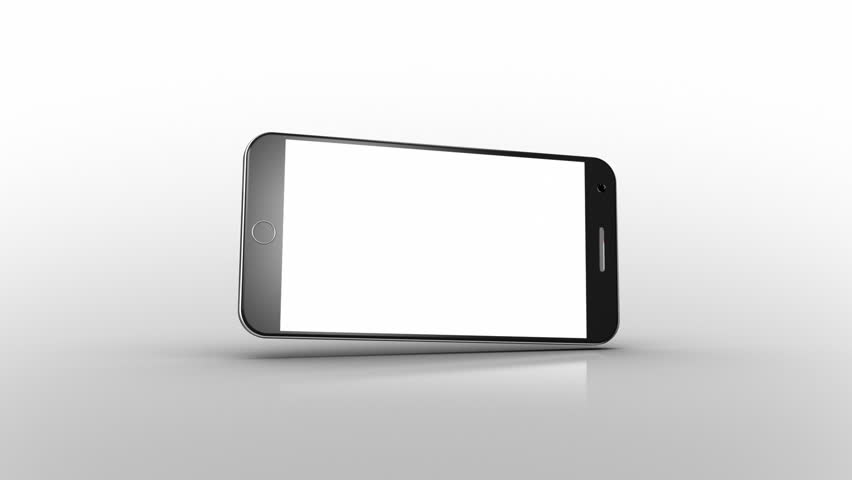 852x480 Mobile Phone Animation. Alpha Matte. 2 Videos In 1 File. Highly