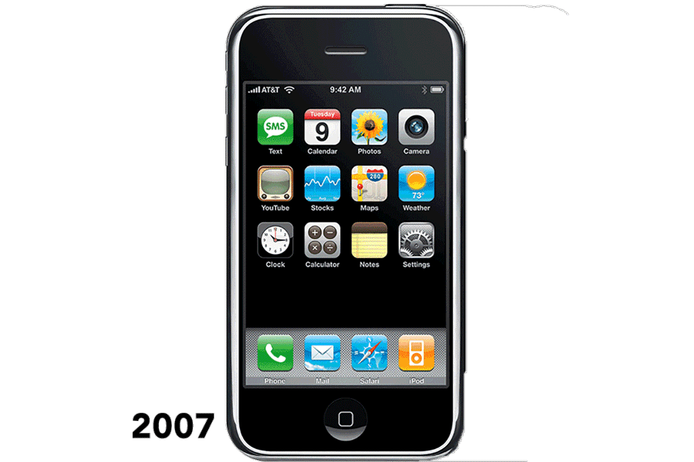 1000x666 Iphone Through The Years See How Apple's Phone Has Changed Time