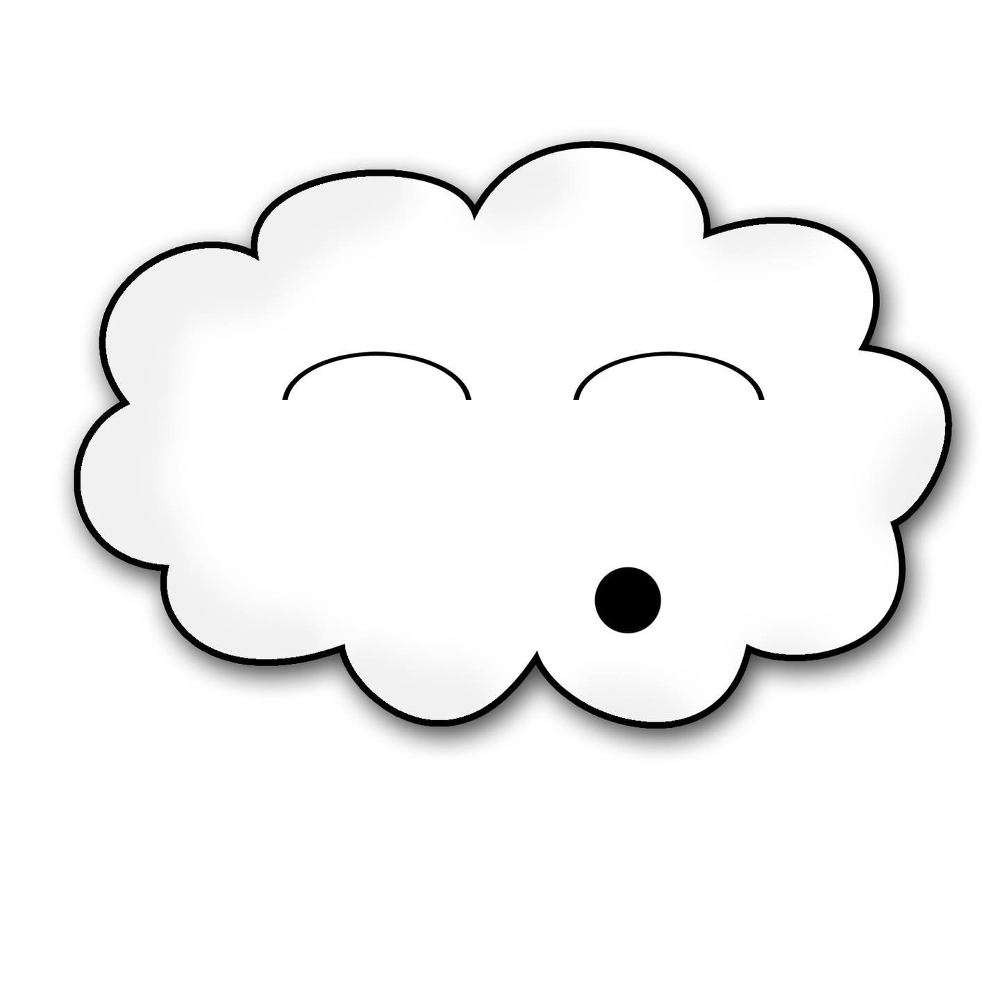 1414x1414 Cartoon Clouds Clipart