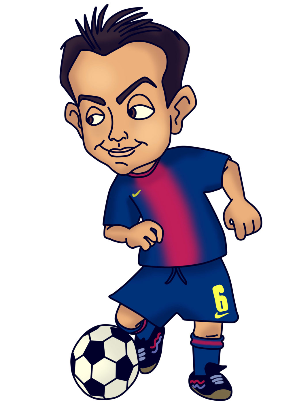 1024x1419 Soccer Clipart Funny Football