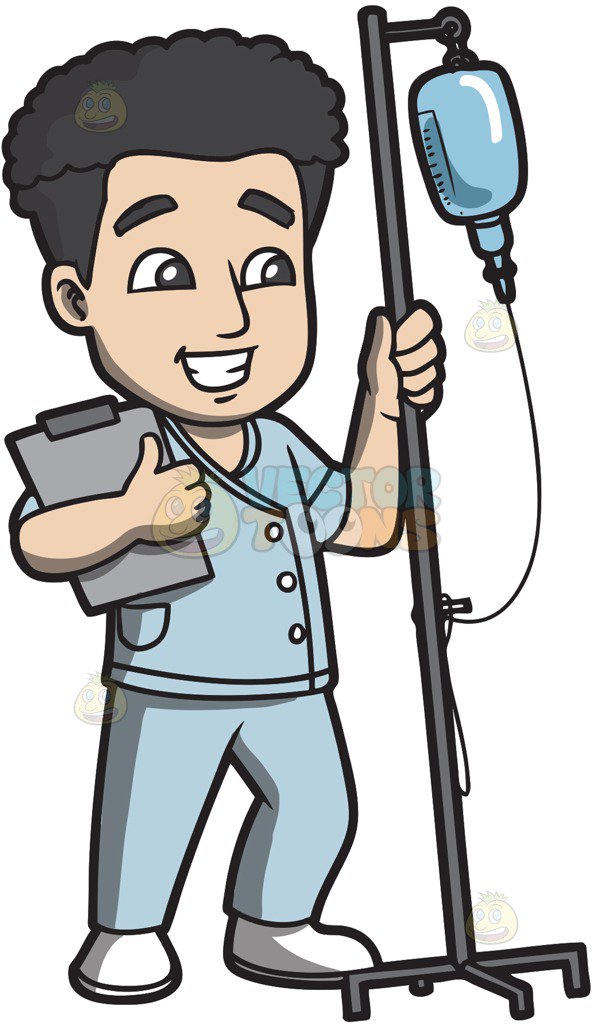 592x1024 Registered Nurse Clipart