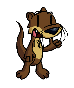 244x289 Otter By Crazyriverotter