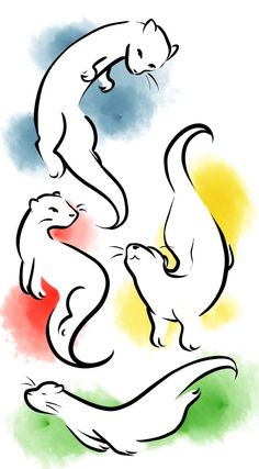 236x427 Otter Silhouette