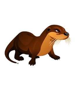 261x294 242 Best Otters Images Adorable Animals, Embroidery