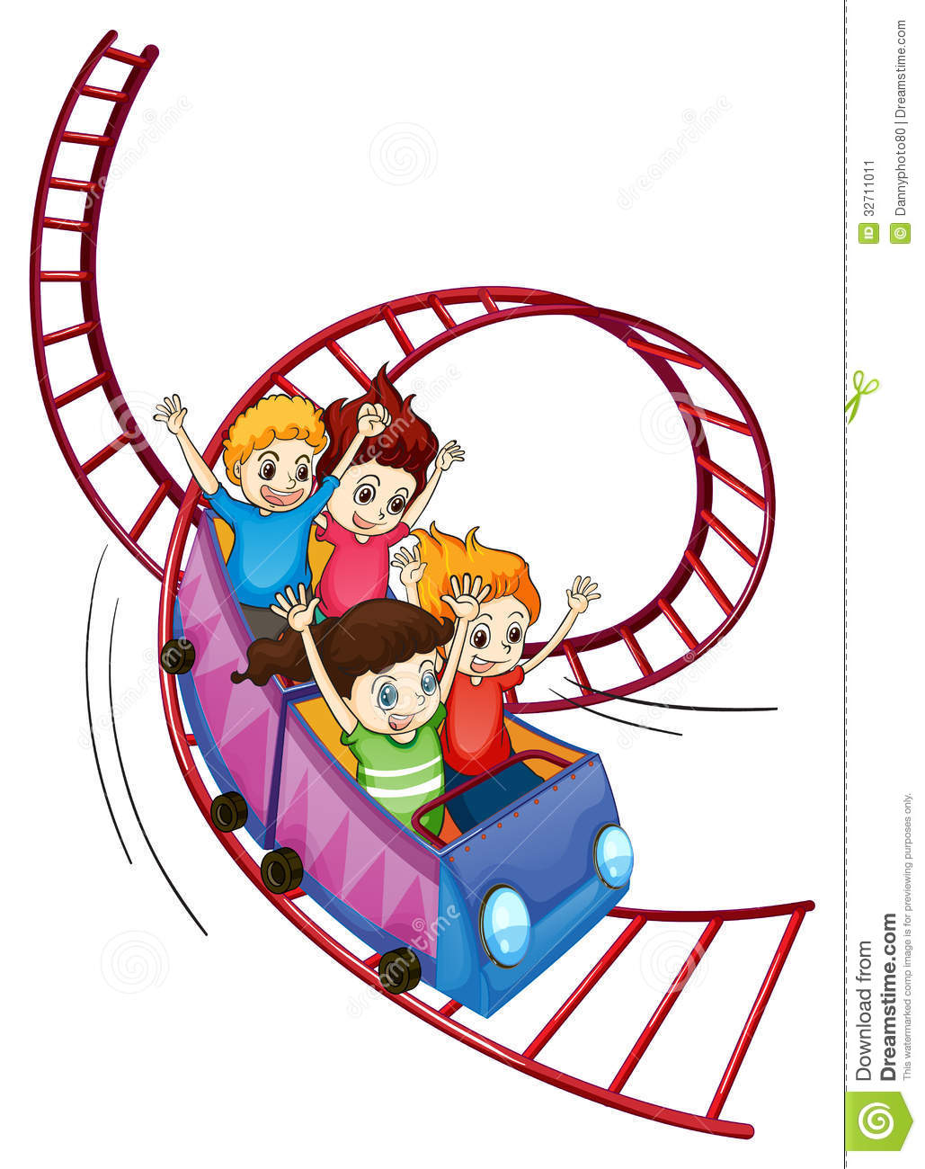 1029x1300 Cartoon Roller Coaster Clipart