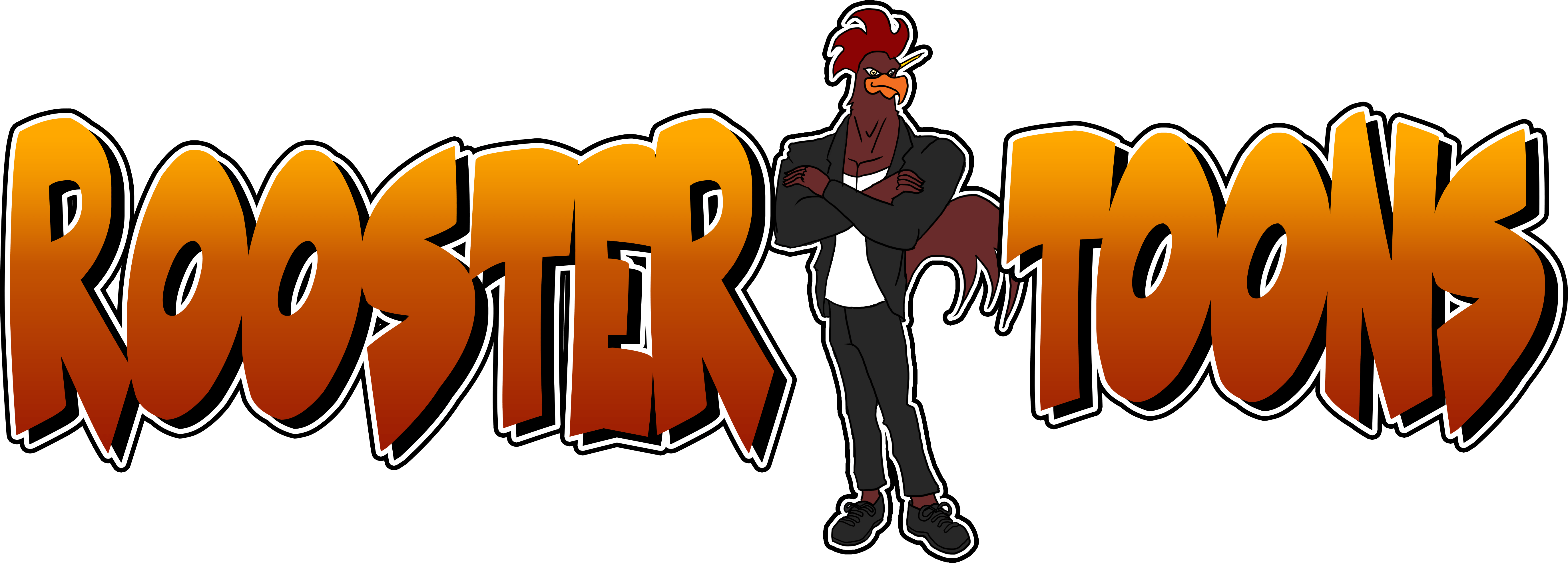 5491x1973 Animation Rooster Toons