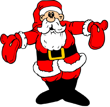 350x343 Santa Claus Christmas Clip Art Page Three Free Clip Art Images