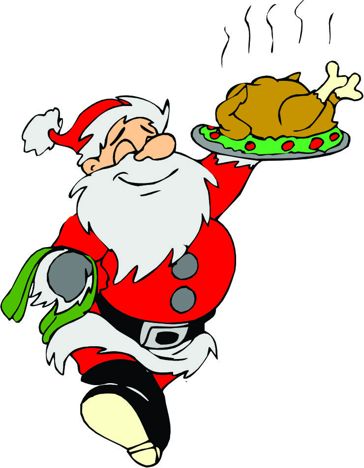 740x949 Animated Santa Clip Art