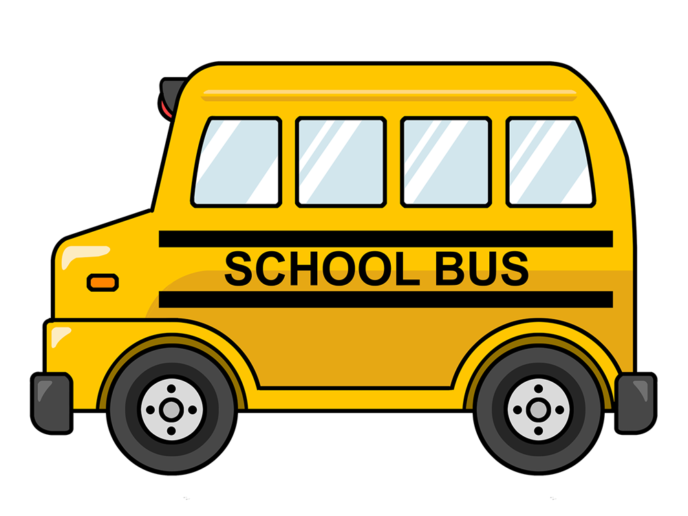 1000x750 Cartoon School Bus Clipart