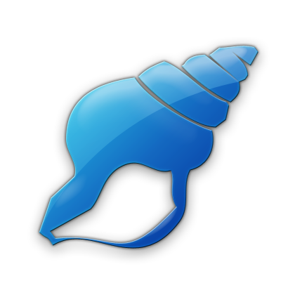 420x420 Shell Clipart Blue Sea