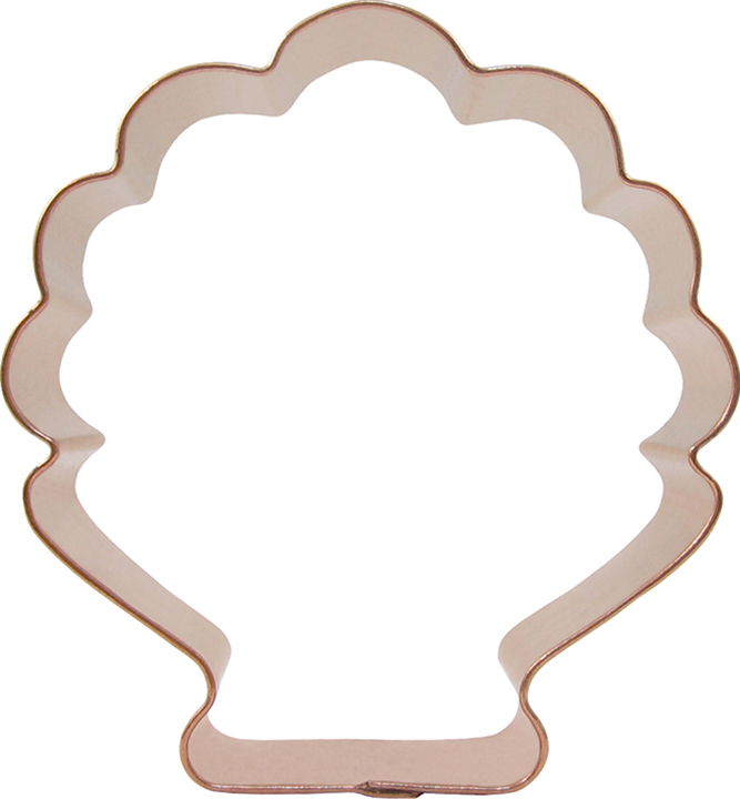 667x720 Seashell Cookie Cutter