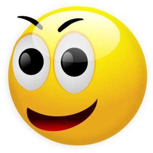 300x300 Happy Smiley Clip Art
