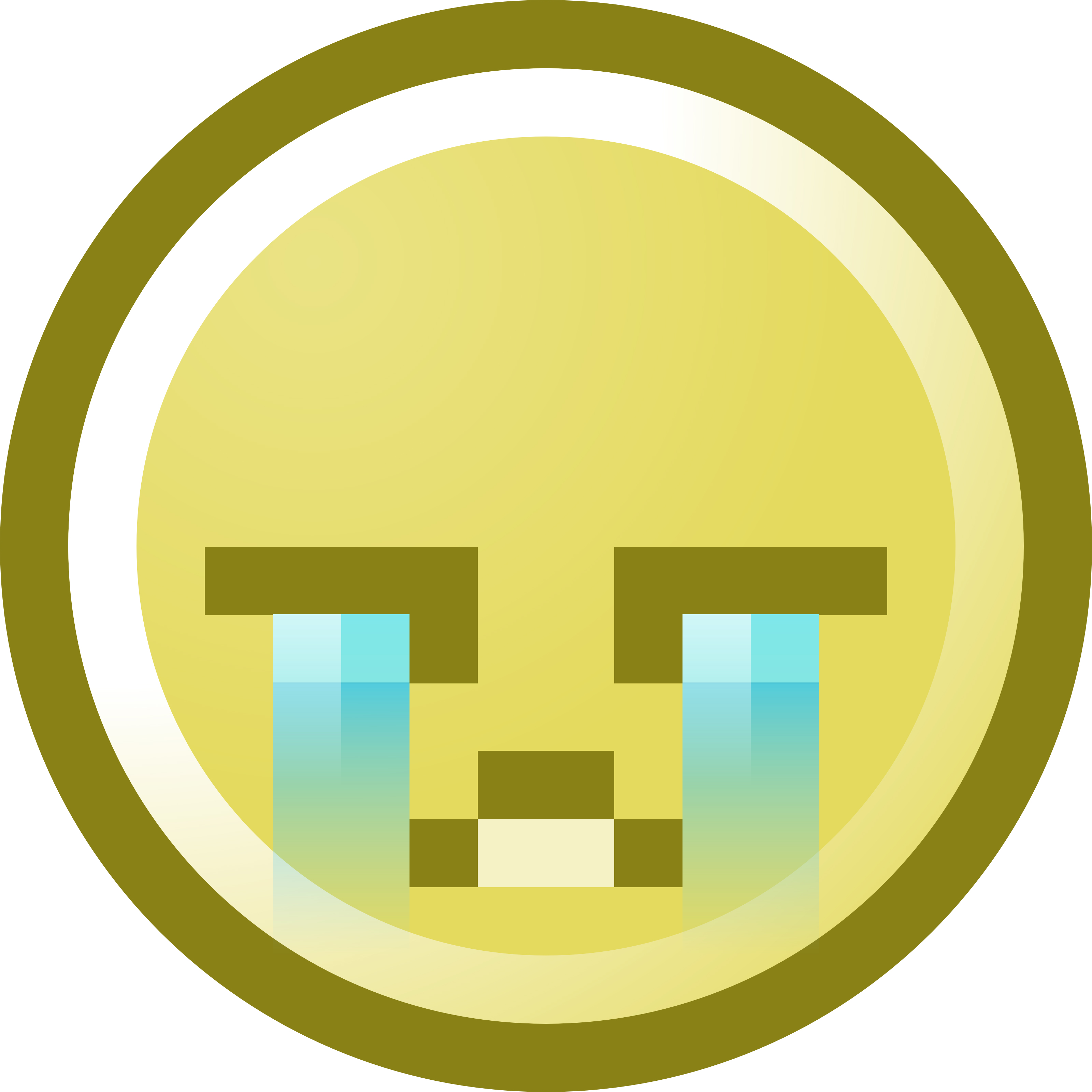 3200x3200 Animated Crying Emoticon Group
