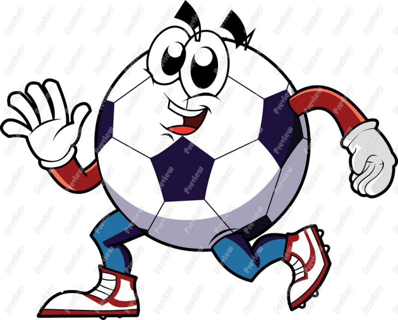 800x643 Soccer Clipart Cartoon