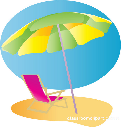 477x500 Summer Beach Clipart