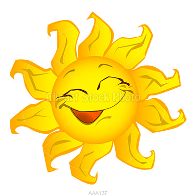 400x400 Sunny Clipart Animated