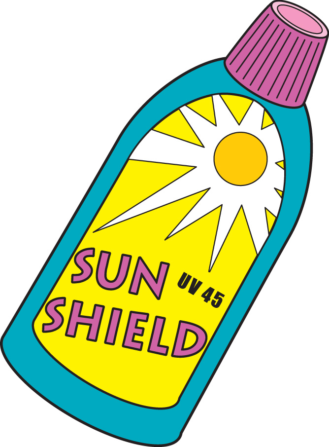 668x906 Sun Clipart Sunscreen