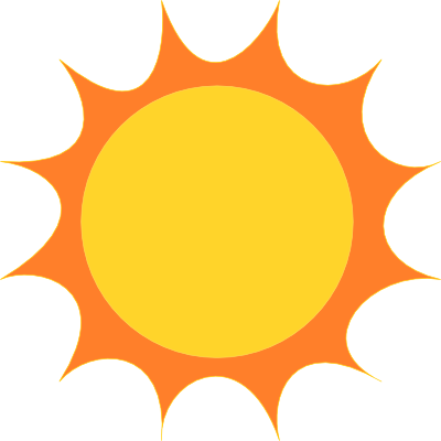400x400 Sunshine Animated Sun Clipart