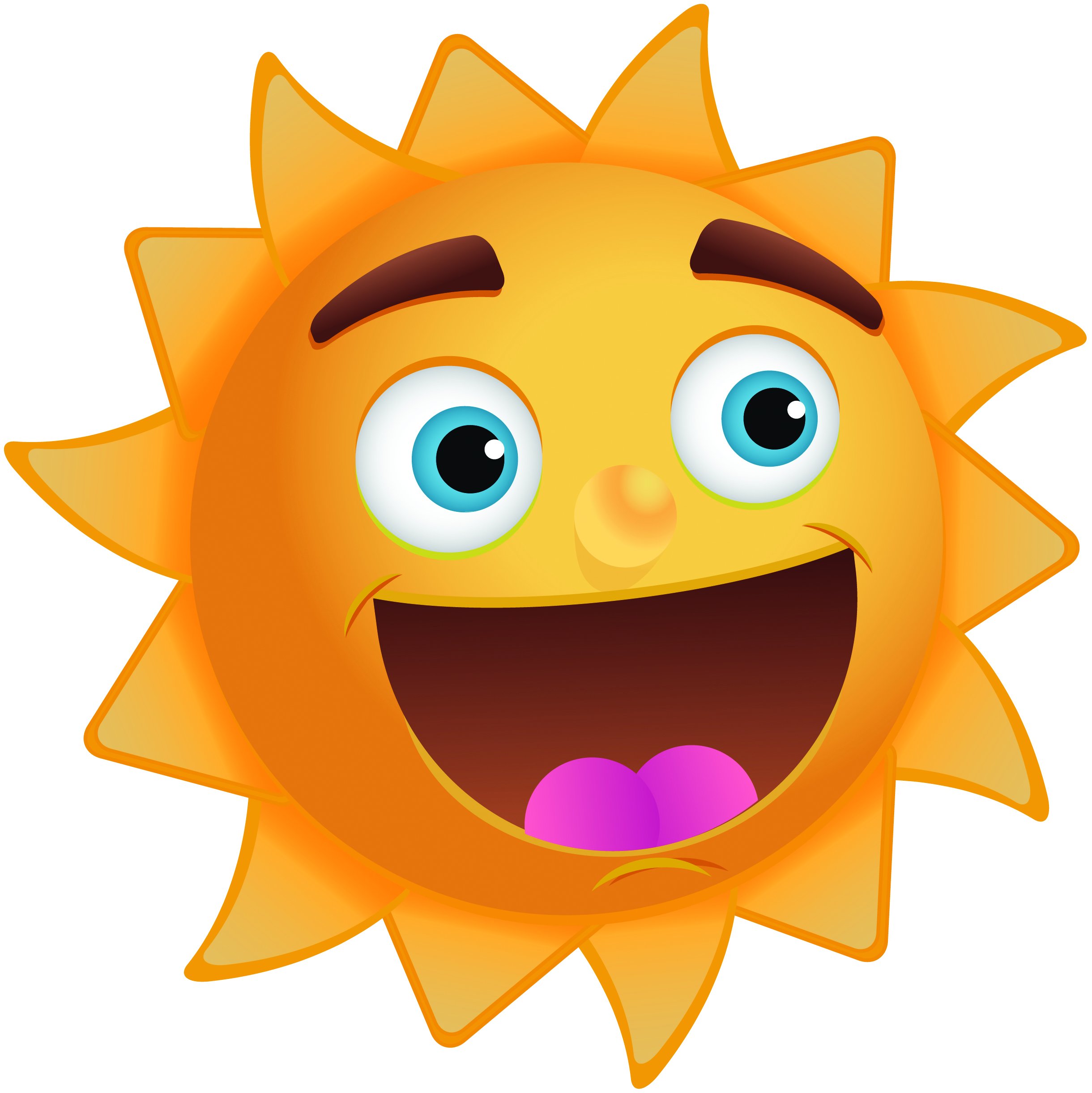 2440x2443 Sunny Clipart Animated