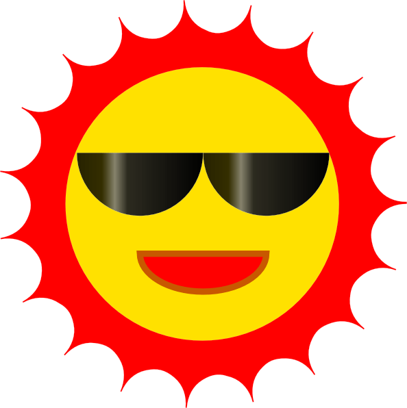 594x596 Animated Sunglasses Cliparts