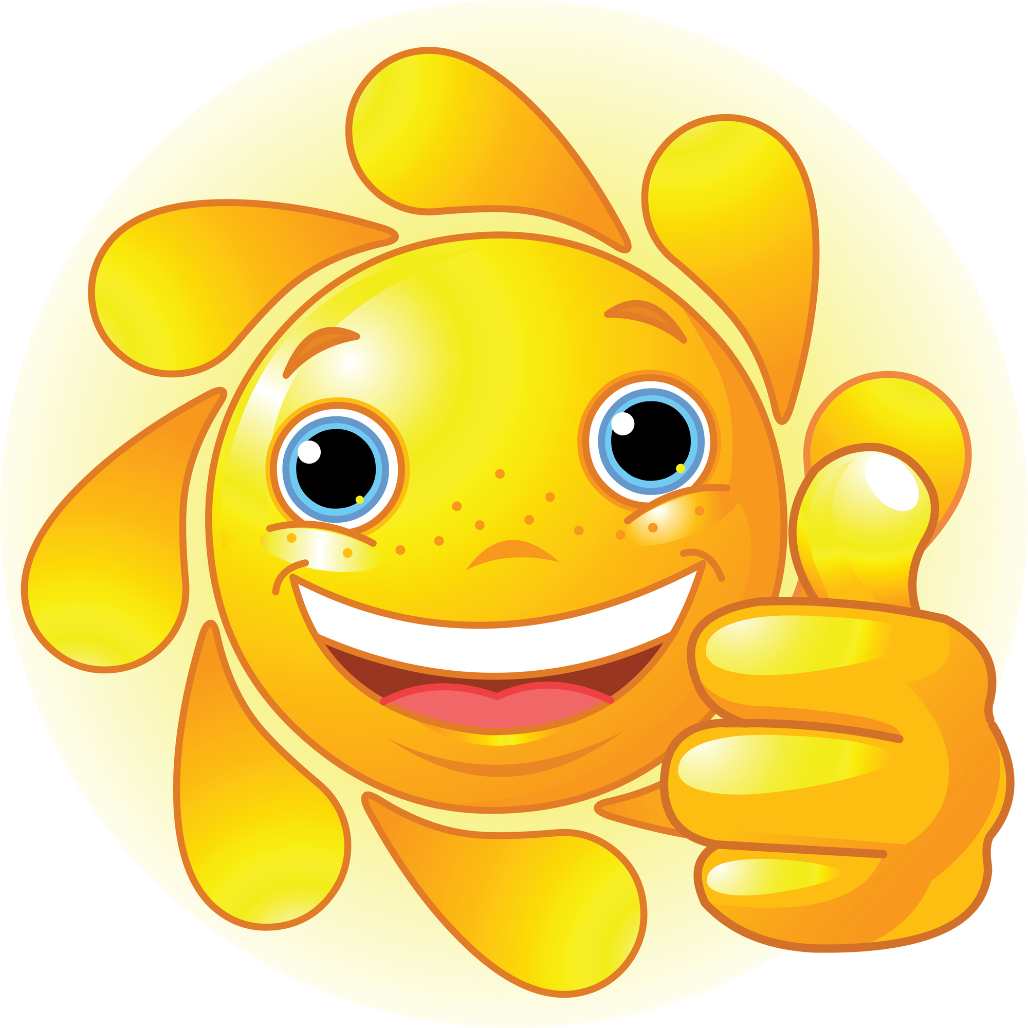 2000x2000 Sunshine Happy Face Clipart