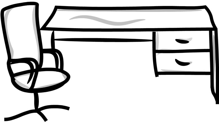 852x480 Whiteboard Animation Of Two Person Hand Shaking. Animated Sketch