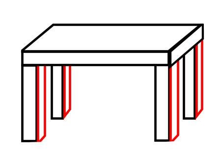 450x320 Drawing A Cartoon Table